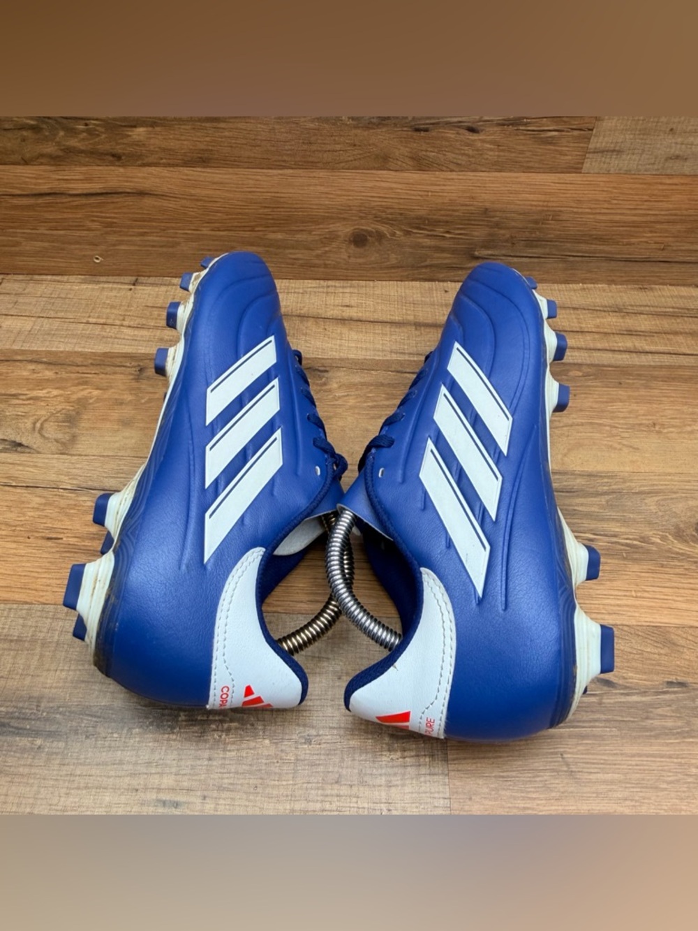 adidas Copa Pure 2.1 FG Unisex Shoes Size 9.5 Lucid Blue/Cloud White/Solar - Picture 5 of 8